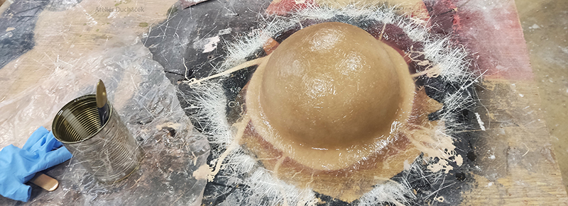 forma na kouli o průměru 29cm